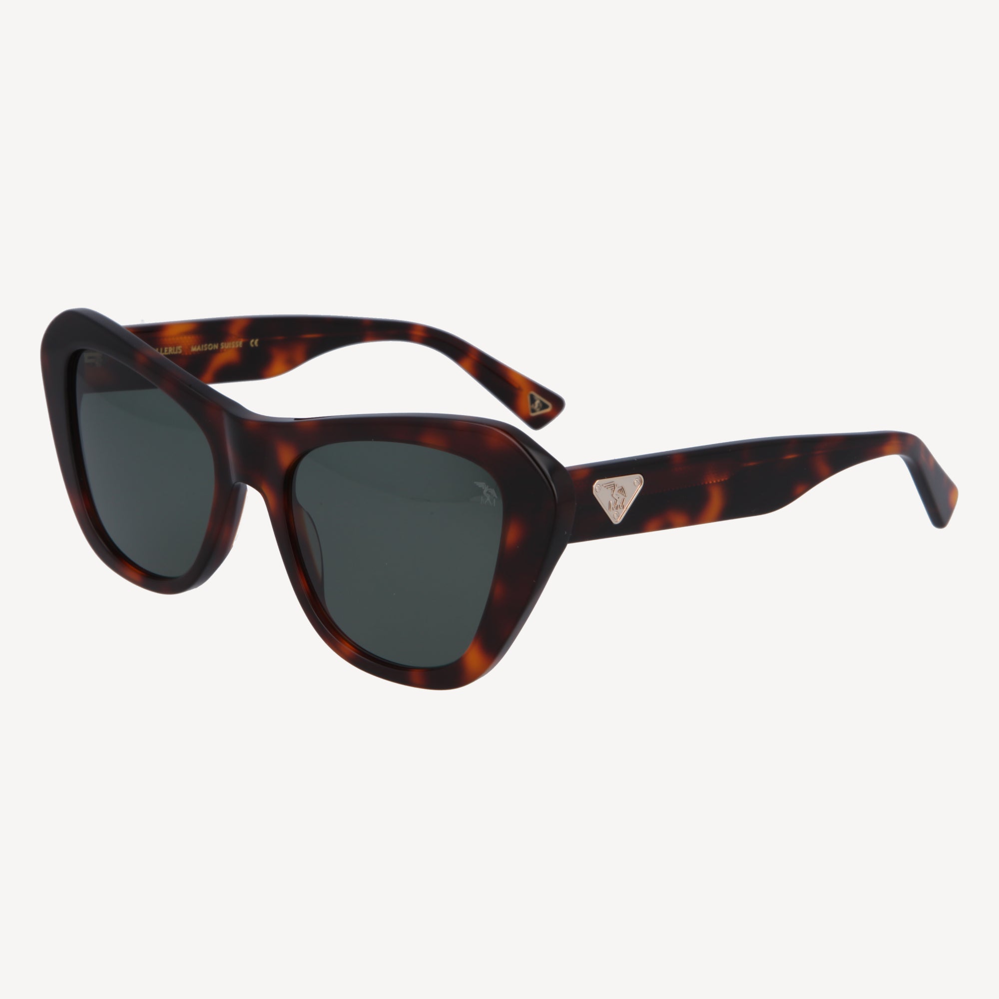 SALVATORE | Sonnenbrille braun/silber - SEITLICH