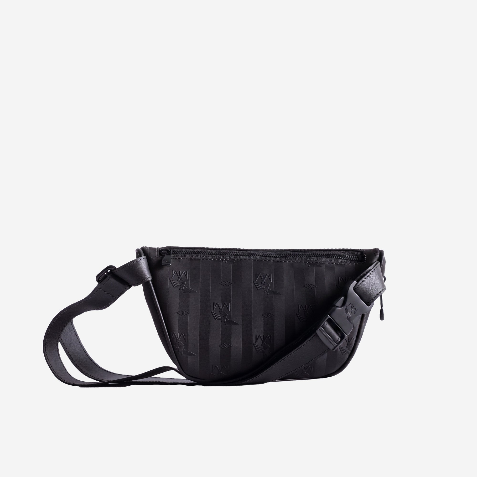 BRIENZ | Gürteltasche classic schwarz/schwarz - von hinten