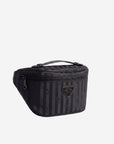 BRIENZ | Gürteltasche classic schwarz/schwarz - leicht seitlich