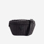 BRIENZ | Gürteltasche classic schwarz/schwarz – frontal