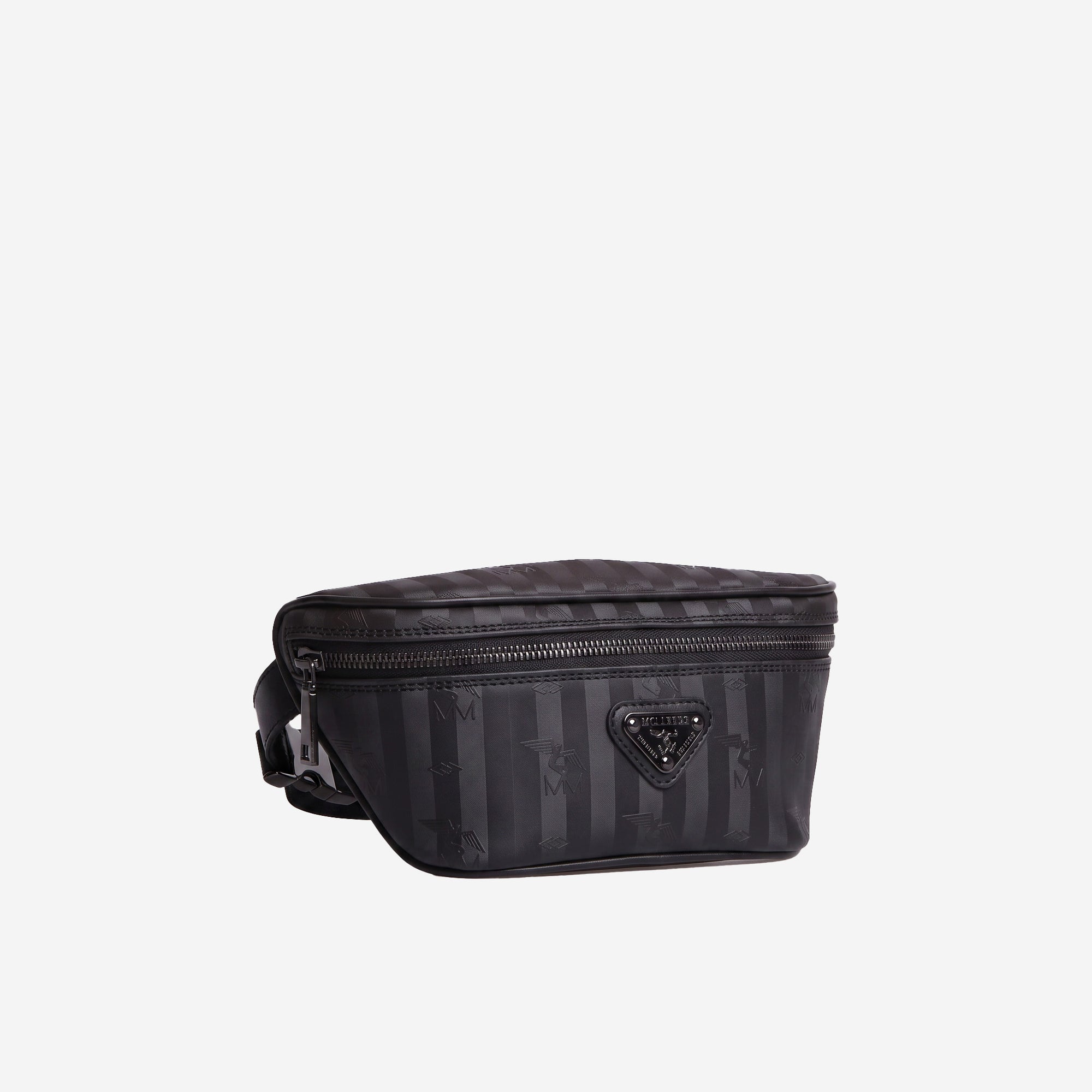 GRINDELWALD | Gürteltasche classic schwarz/schwarz - leicht seitlich