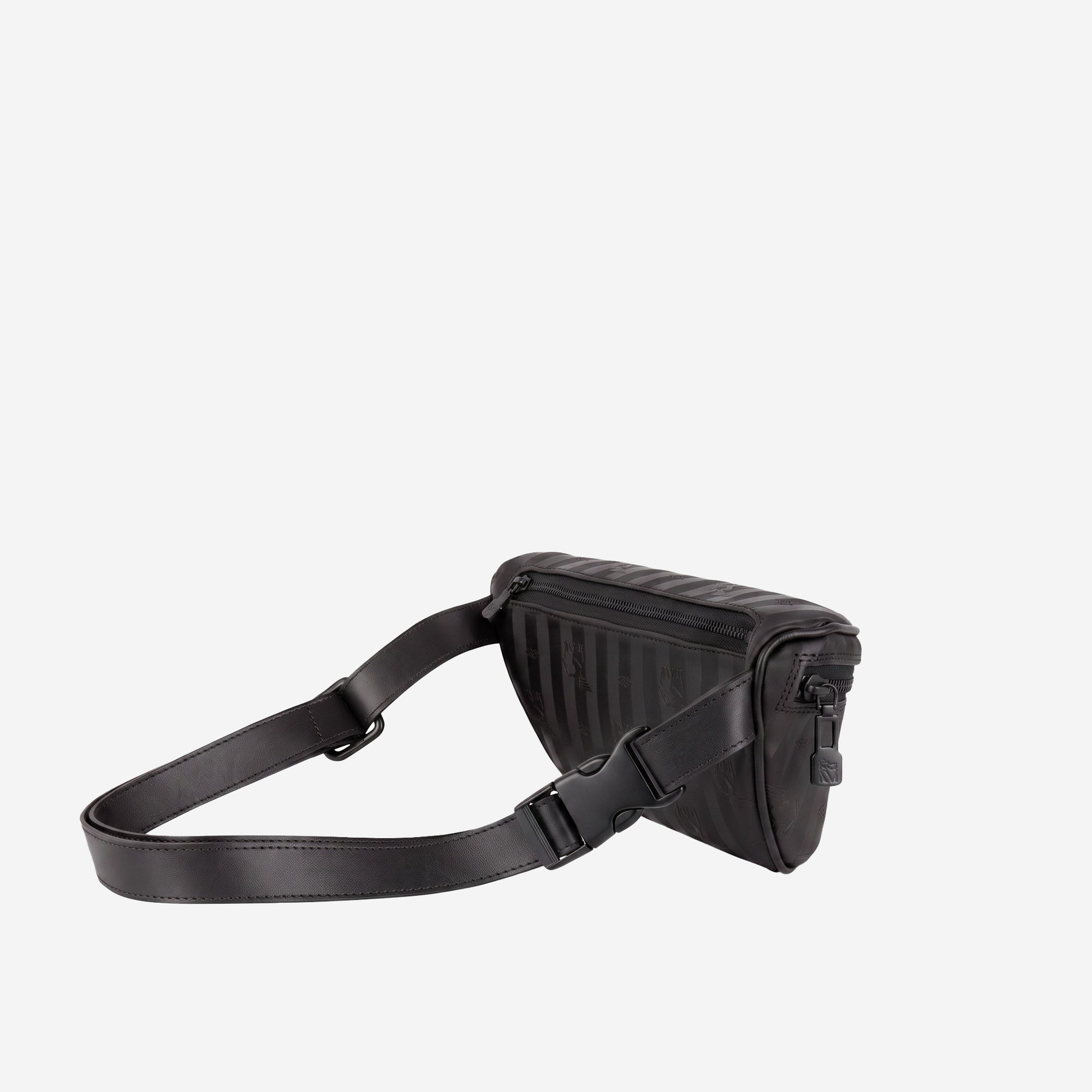 GRINDELWALD | Gürteltasche classic schwarz/schwarz - seitlich