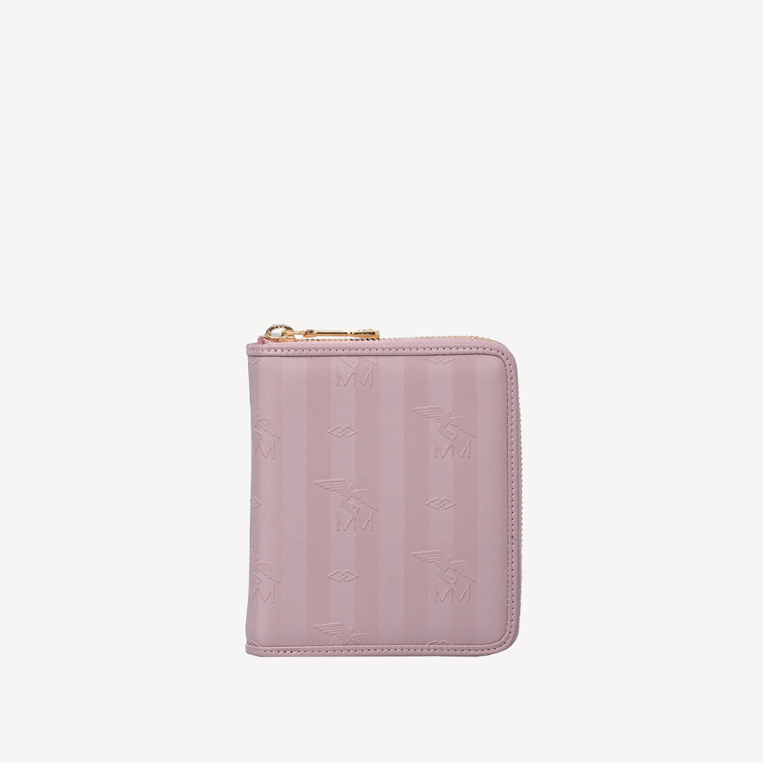 NIEDERHORN | Portemonnaie soft rosé/gold - frontal