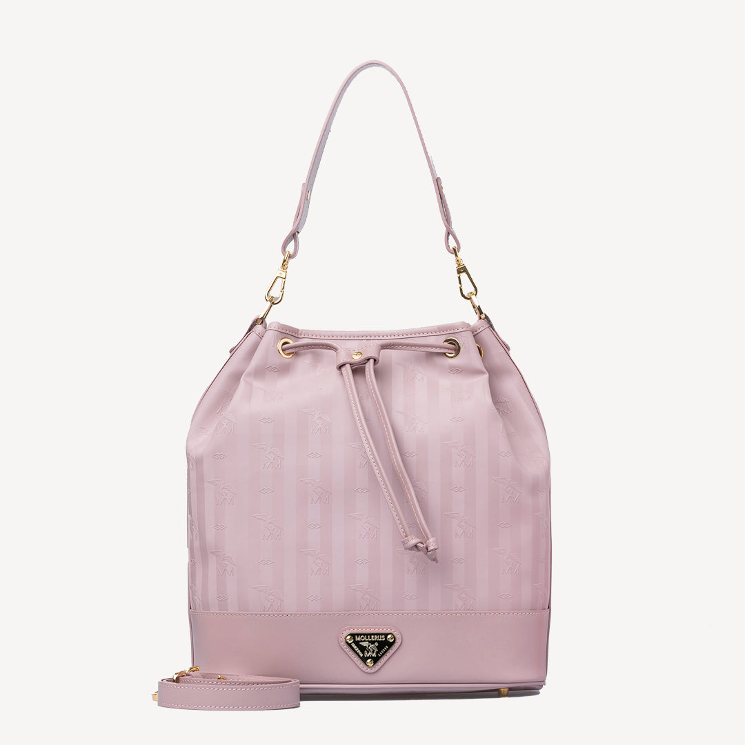 NIESEN | Beuteltasche soft rosé/gold - frontal