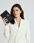 BASODINO | Necessaire classic schwarz/silber - FULL BODY