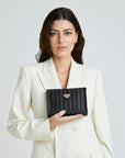BASODINO | Necessaire classic schwarz/silber - ON BODY