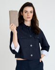 CLARIDEN | Portemonnaie taupe grau/gold - FULL BODY