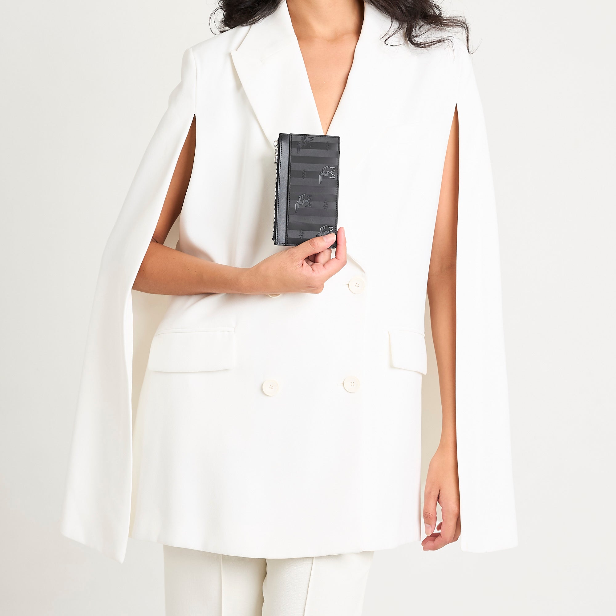 PIZ FESS | Portemonnaie classic schwarz/silber - ON BODY