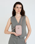 WILDHORN | Handyportemonnaie soft rosé/gold - FRONTAL