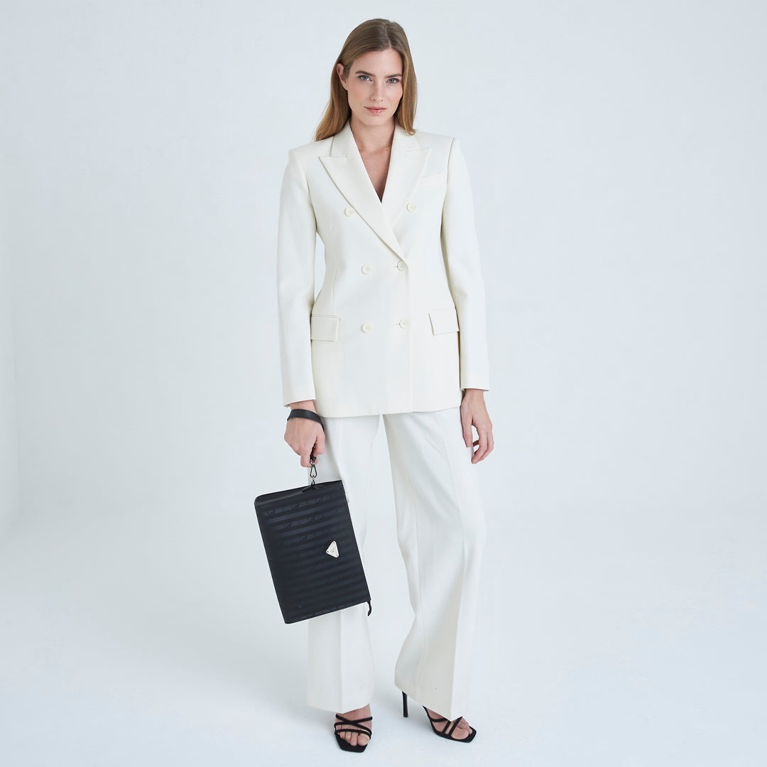 ETOY  | Necessaire classic schwarz/silber - FULL BODY