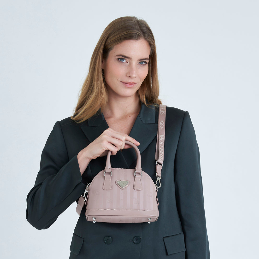 OETWIL | Handtasche soft rosé/silber - ON BODY