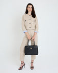 SULZ | Handtasche classic schwarz/gold - FULL BODY