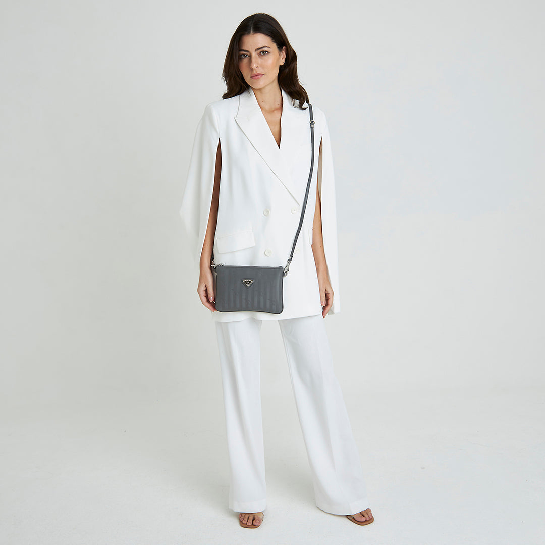 TAMINS | Umhängetasche elephant/silber - FULL BODY