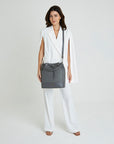 NIESEN | Beuteltasche elephant/silber - FULL BODY