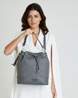 NIESEN | Beuteltasche elephant/silber - ON BODY