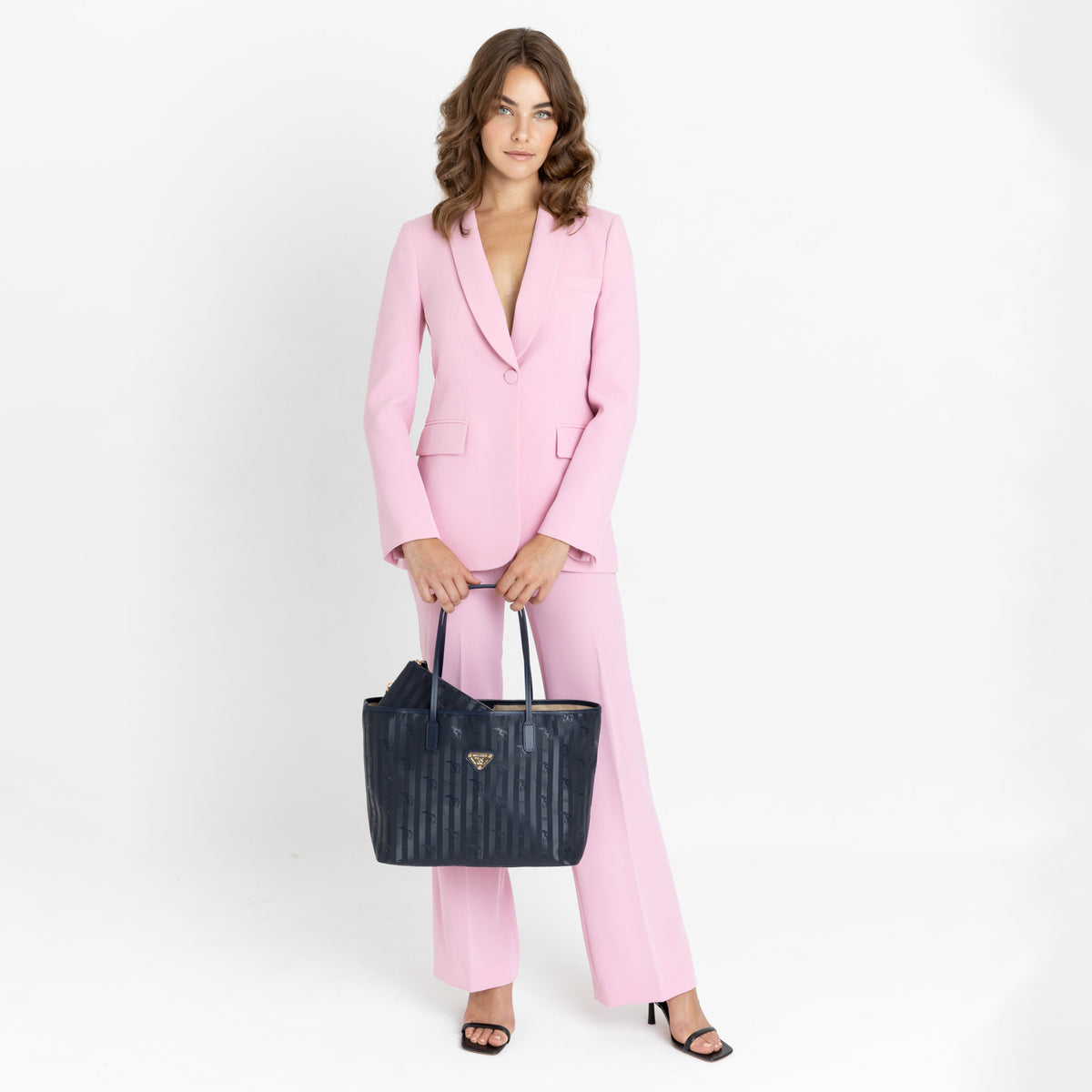 BERN | Shopper space blau/gold - onbody