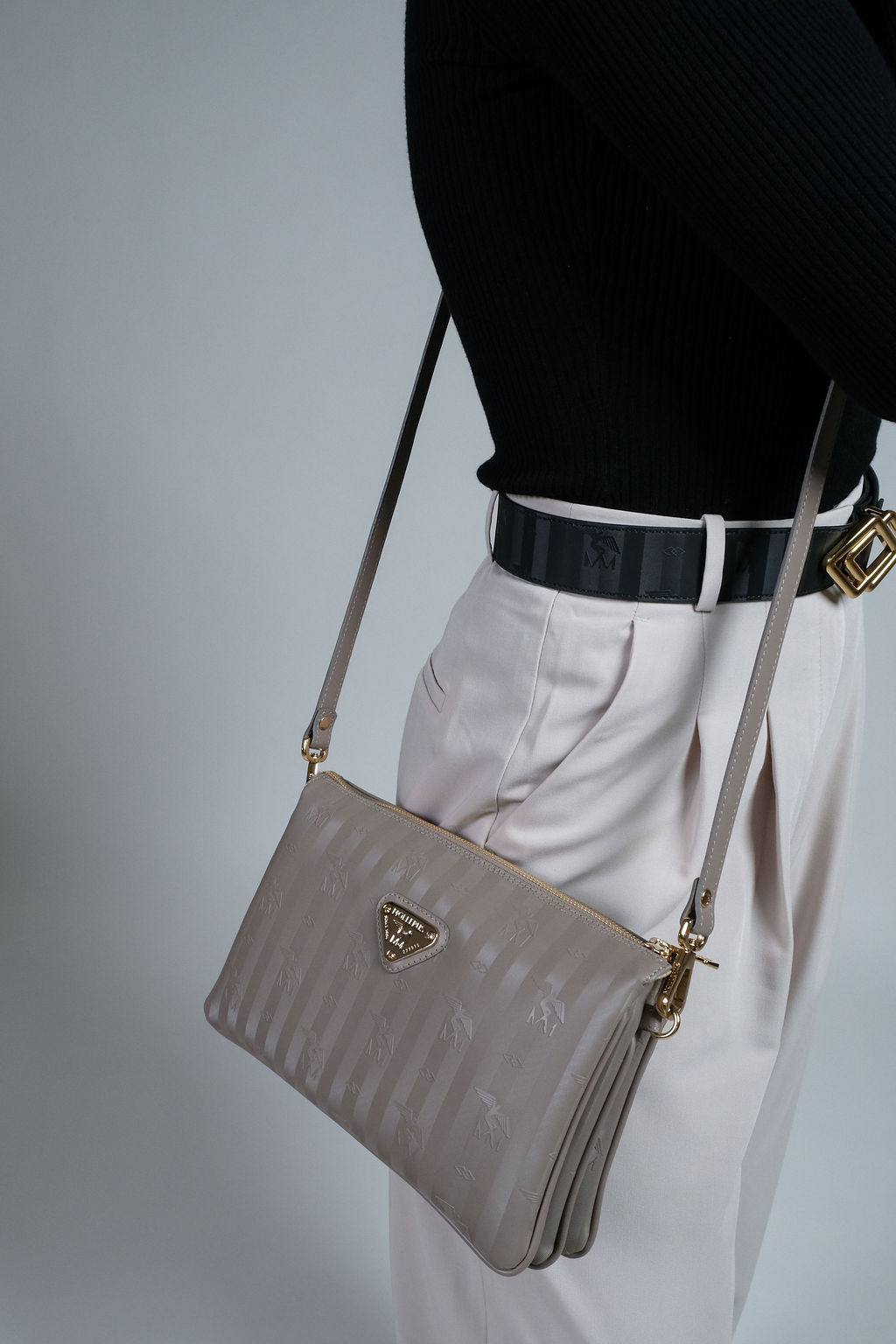 GLAND | Crossover taupe/gold