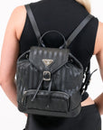 BRUGG | Rucksack classic schwarz/silber - onbody