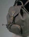 BRUGG | Sac à dos taupe/doré