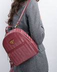 MOLLIS | Backpack antique red/gold