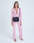 MARLY | Umhängetasche space blau/silber - FULL BODY