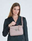 MARLY | Umhängetasche soft rosé/silber - ON BODY