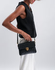SIGNAU | Sac à bandoulière noir/or