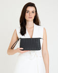 PIZOL | Necessaire classic schwarz/silber - ON BODY