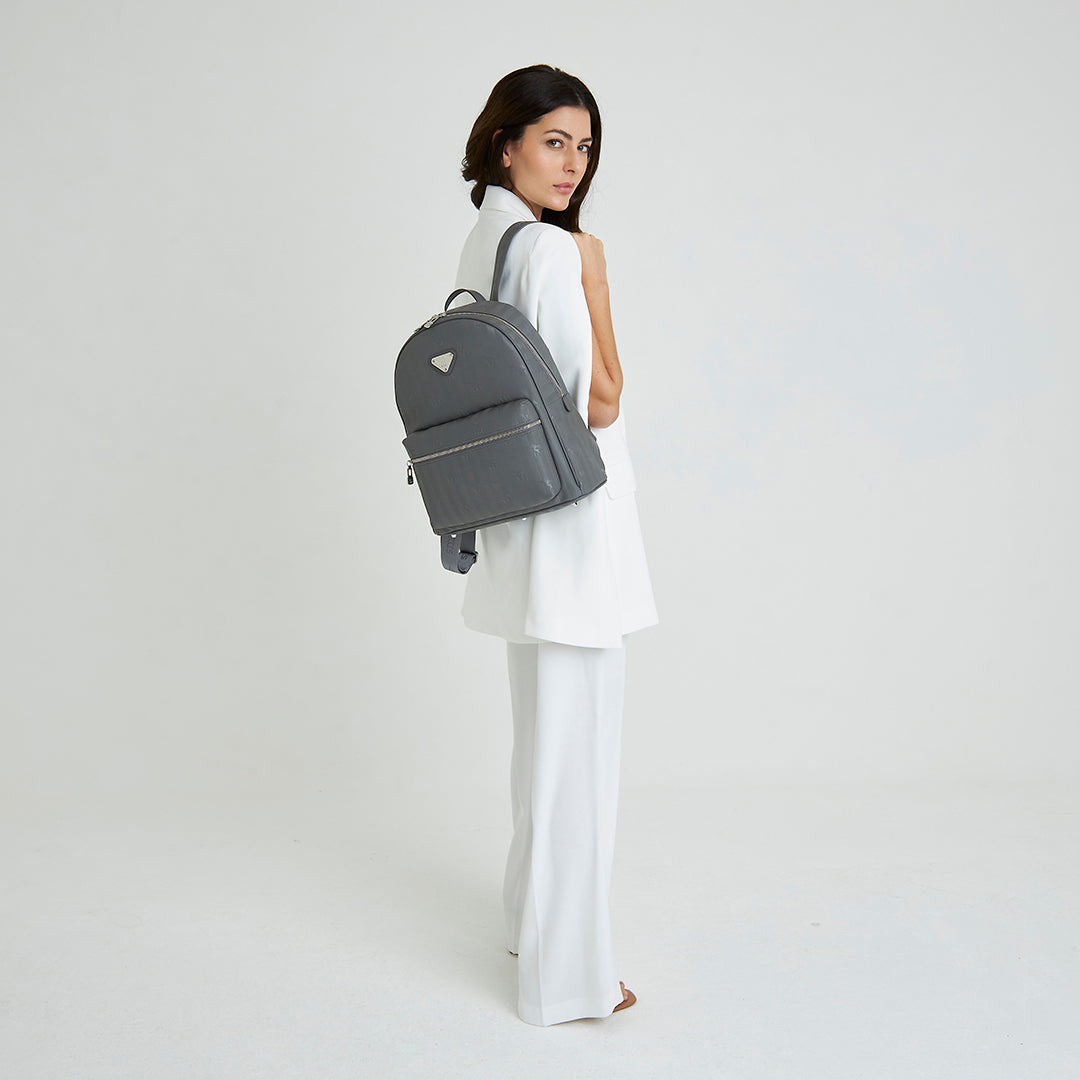 GLARUS | Rucksack elephant/silber - FULL BODY