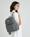 GLARUS | Rucksack elephant/silber - ON BODY