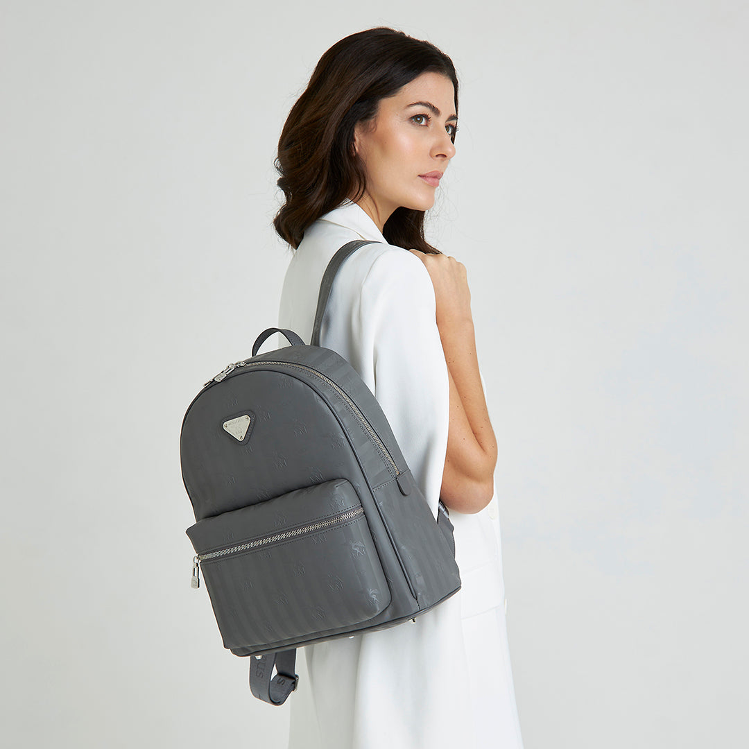 GLARUS | Rucksack elephant/silber - ON BODY