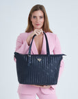 GISWIL | Businesstasche space blau/silber - ON BODY