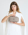 ZUERICH | Shopper terra braun/gold - ON BODY