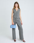 SERVAZ | Necessaire sky blau/silber - FULL BODY