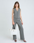 VALLON | Shopper snow weiss/gold - FULL BODY