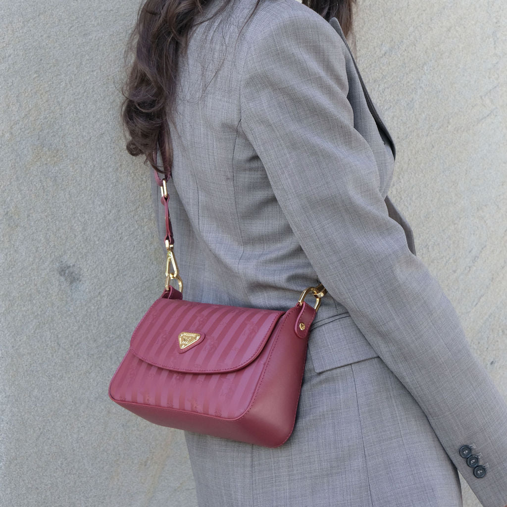 NOVILLE | Shoulder bag antique red/gold