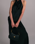 MOIRY | Sac bandoulière classique noir/or