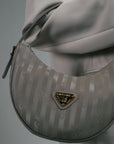 EMMEN | Sac bandoulière taupe/doré