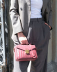 MEYRIN | Shoulder bag antique red/gold
