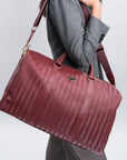 MADRID | Travel bag antique red/gold