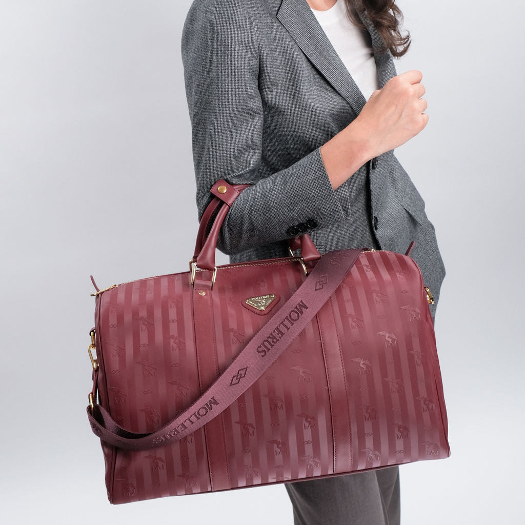 MADRID | Travel bag antique red/gold