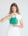 OETWIL | Sac à main Stampato vert menthe/or