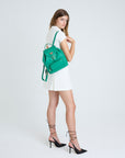 BRUGG | Sac à dos Stampato vert menthe/or
