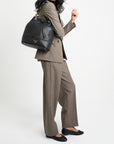 NIESEN | Pouch bag calfskin black/gold
