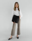 NIESEN | Beuteltasche classic schwarz/silber - full body 