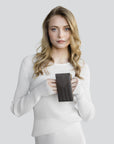 PIZ FESS | Portemonnaie fango braun/gold - full body 