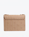 WIL | Umhängetasche cappuccino beige/gold - von hinten