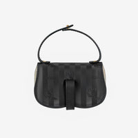 PIZ LINARD | Classic glasses case, black/gold