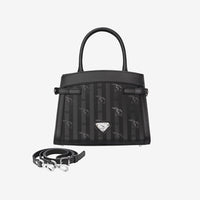 KAISERSTUHL | Borsa classica nero/argento