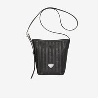 AUSWIL | Beuteltasche classic schwarz/silber